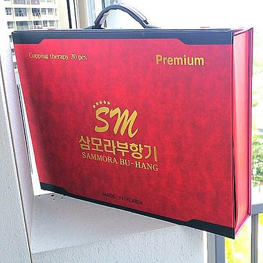 Agen alat bekam sammora korea isi 30 premium merah di surabaya