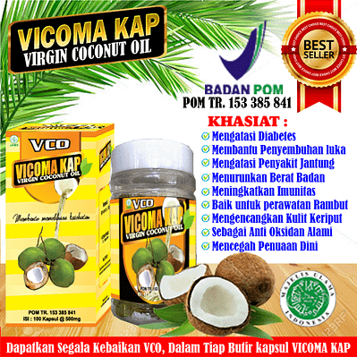 Agen Vicoma Kap Virgin Coconut Oil Murah Asli Surabaya Sidoarjo
