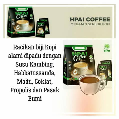 Distributor HPAI Coffee HNI Asli Original Surabaya Sidoarjo